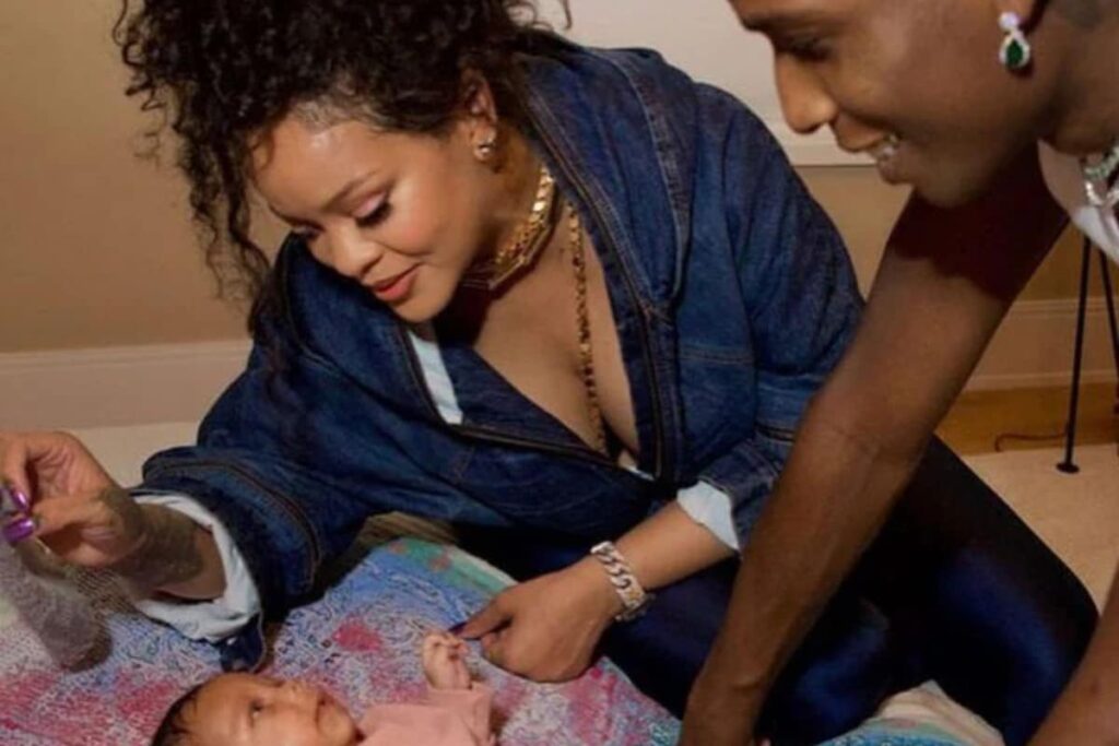 Rihanna And A$AP Rocky Share First Pictures Of Their Son Riot Rose