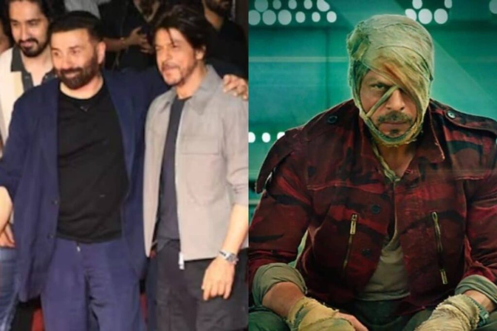 SRK, Sunny Deol Make First Joint Appearance; Jawan Sells Over 2 Lakh Tickets In Advance Bookings