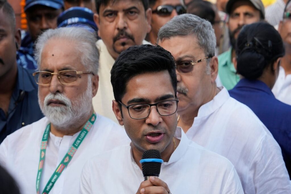 Abhishek Banerjee Slams Bengal Governor, Vows to Continue MGNREGA Protest