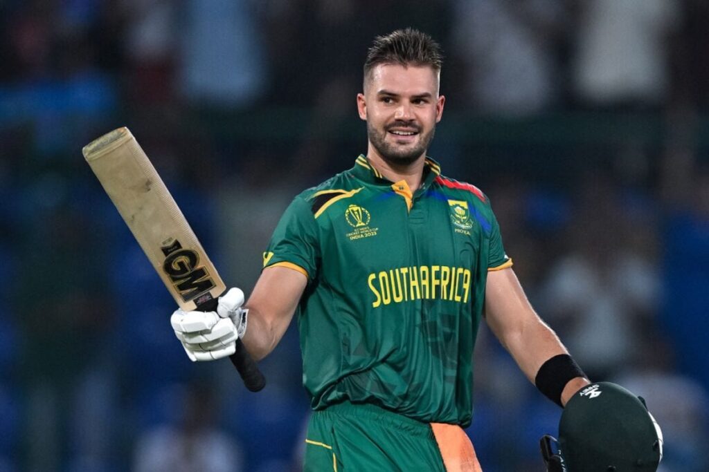 SA vs SL: Aiden Markram Smashes Fastest Hundred in ODI World Cup History, Breaks 12-year-old Record