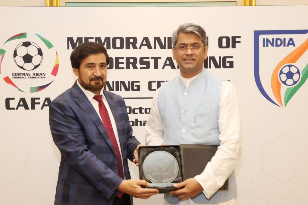 AIFF-CAFA MoU Paves Way for India's Participation in Central Asian Tournaments