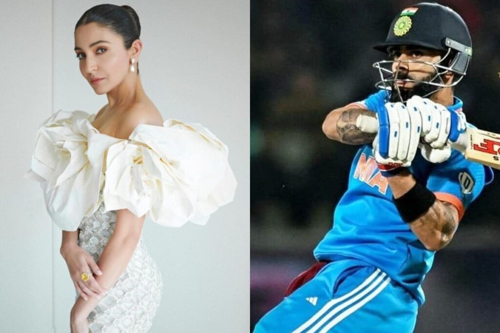 Anushka Sharma REACTS After Virat Kohli Falls Short of a Century at India vs NZ World Cup Match
