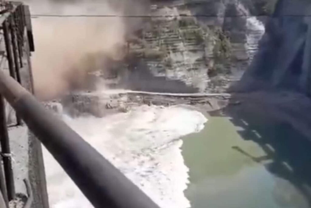 WATCH | Massive Landslide Hits Under-construction Arunachal Dam, Affects NHPC's Hydro-power Project