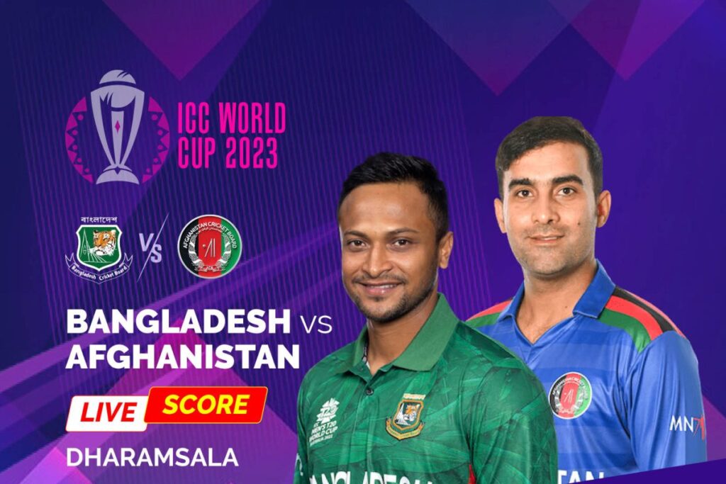 Bangladesh vs Afghanistan, World Cup 2023 LIVE Score: BAN, AFG Eye Winning Start in Dharamsala