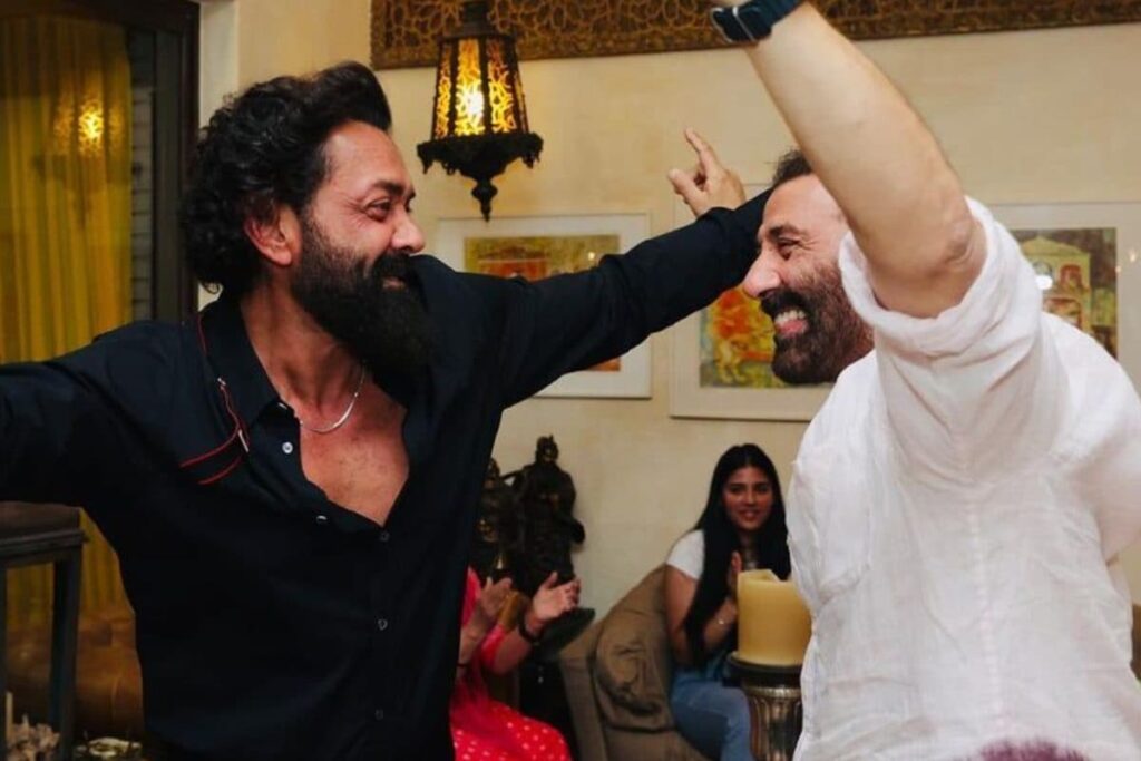 Bobby Deol Performs Bhangra With 'Bhaiya' Sunny Deol, Sends Birthday Wishes To Gadar 2 Star | Photos
