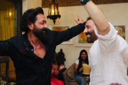 Bobby Deol Performs Bhangra With 'Bhaiya' Sunny Deol, Sends Birthday Wishes To Gadar 2 Star | Photos