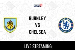 Burnley vs Chelsea Live Football Streaming For Premier League 2023-24: How to Watch Burnley vs Chelsea Coverage on TV And Online
