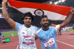 Asian Games: Neeraj Chopra, Kishore Jena Dominate With Historic 1-2 Finish In Javelin Throw