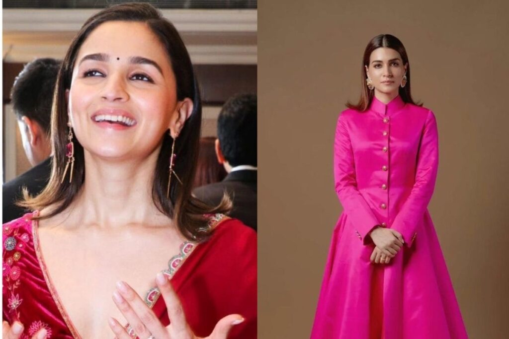 Alia Bhatt and Kriti Sanon Look Regal In Their Dazzling Attires at State Dinner