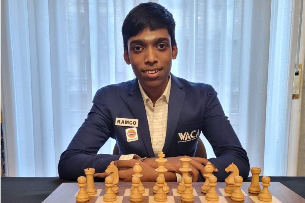 FIDE Grand Swiss: R Praggnanandhaa Held by Aryan Chopra; D Gukesh Draws with Rauf Mamedov