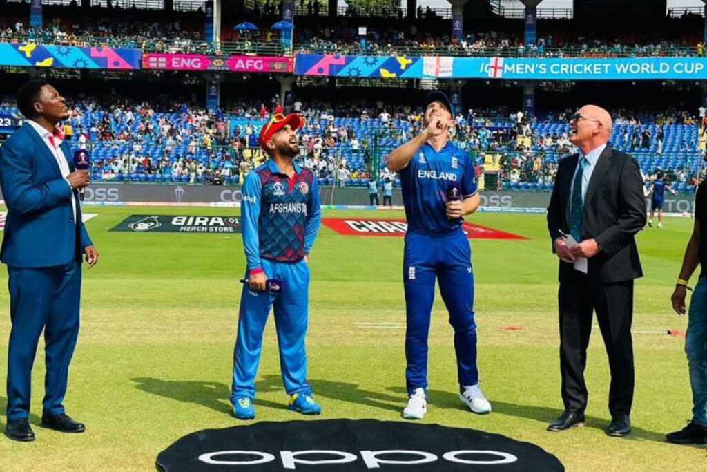 England Win Toss and Opt to Bowl First Against Afghanistan in ICC World Cup 2023 Encounter