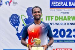 ITF Dharwad Men’s World Tennis Tour: Ramkumar Ramanathan Claims Title With Win Over Digvijay Pratap Singh