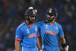 ICC ODI World Cup 2023: Virat Kohli, Rohit Sharma Top Golden Bat Table, Mitchell Santner Leads Golden Ball Race