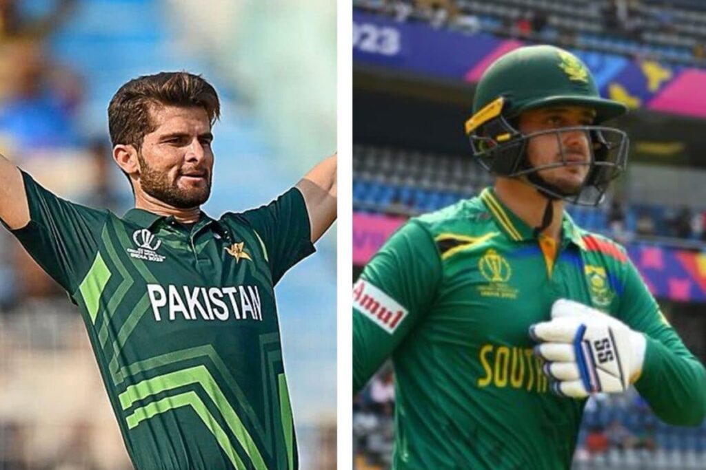 ICC ODI World Cup 2023: Shaheen Afridi Raises to Top of Wickets Takers Standings, Quinton de Kock Leads Golden Bat Race