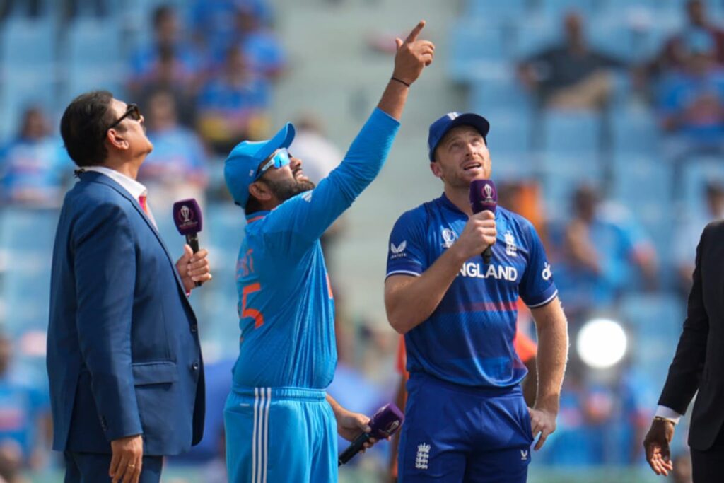 ICC Cricket World Cup 2023 Toss Report: England Opt to Bowl Against Unchanged India