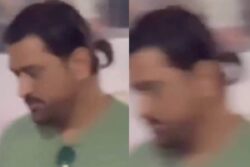 MS Dhoni Flaunts New Look in Ponytail, Fans Say 'Life Comes Full Circle'