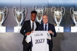 Vinicius Junior Pens Contract Extension With Real Madrid Until 2027