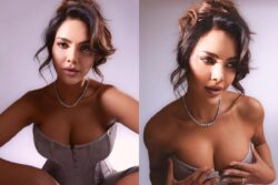 Sexy! Esha Gupta Flaunts Her Curves In A Corset Top; Hot Photos Go Viral