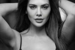 Sexy! Esha Gupta Looks Hot In A Black Tank Top With Plunging Neckline; Photo Goes Viral