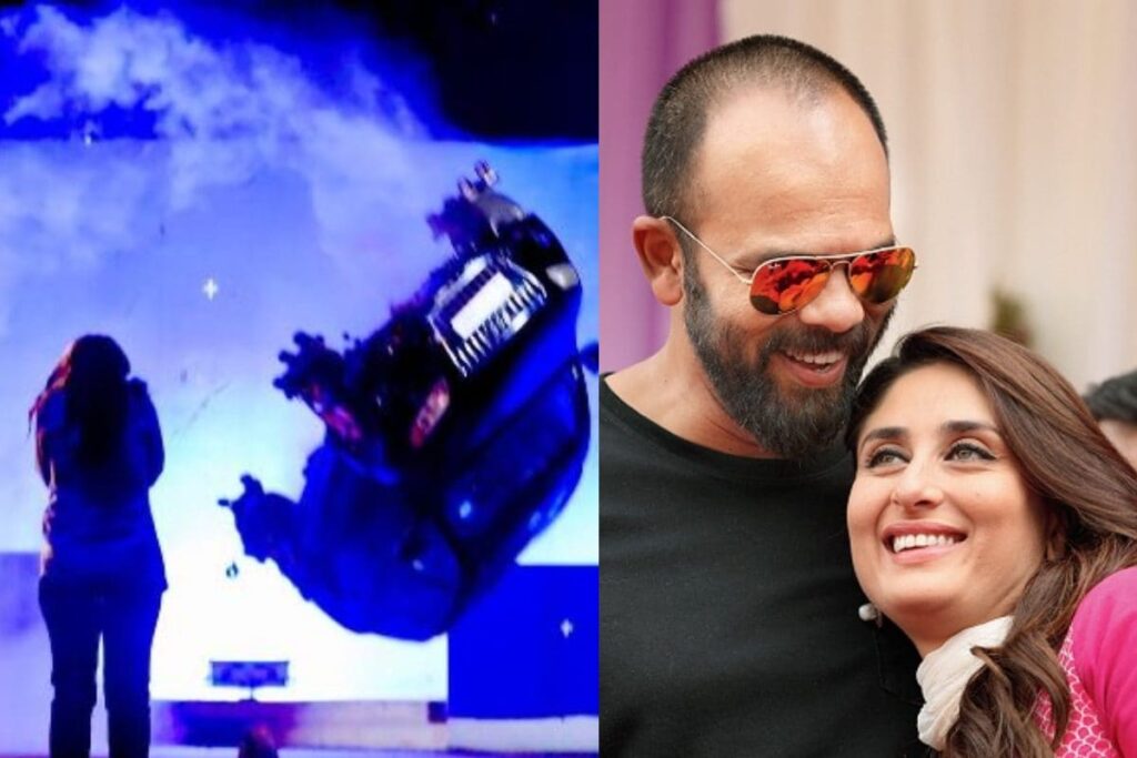 Kareena Kapoor Drops Photo From Rohit Shetty's Film Set, Netizens Place Best Bet On Singham Again