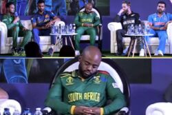 'I Blame The...': Temba Bavuma Clarifies He 'Wasn't Sleeping' After Pic from Pre World Cup Captains' Meet Goes Viral