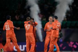 Netherlands Upset South Africa, Prevail by 38 Runs; Win Only Their Third Match in ODI World Cup History