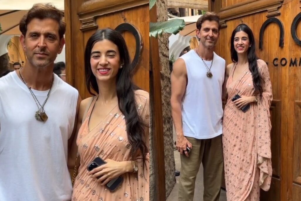 Hrithik Roshan, Saba Azad Serve Stylish Couple Goal, Step Out To Celebrate Pinkie Roshan’s Birthday; Watch
