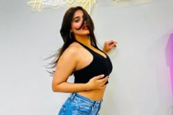 Actress Ketika Sharma Sets Temperatures Soaring In Her Casual Outfit