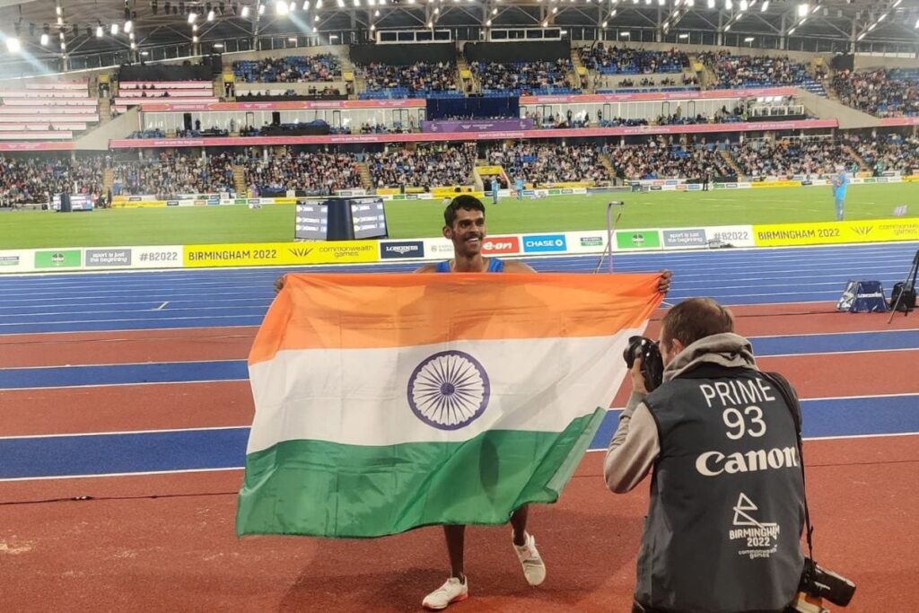 Asian Games: Ajay Kumar Wins Silver, Jinson Johnson Takes Bronze in 1500m; Murali Sreeshankar Bags Long Jump Silver