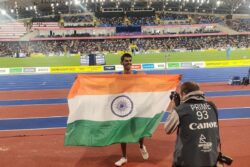 Asian Games: Ajay Kumar Wins Silver, Jinson Johnson Takes Bronze in 1500m; Murali Sreeshankar Bags Long Jump Silver