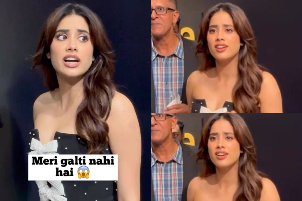 Janhvi Kapoor Says 'Meri Galti Nahi Hai' As Paps Request Her To Pose Again; Watch Viral Video