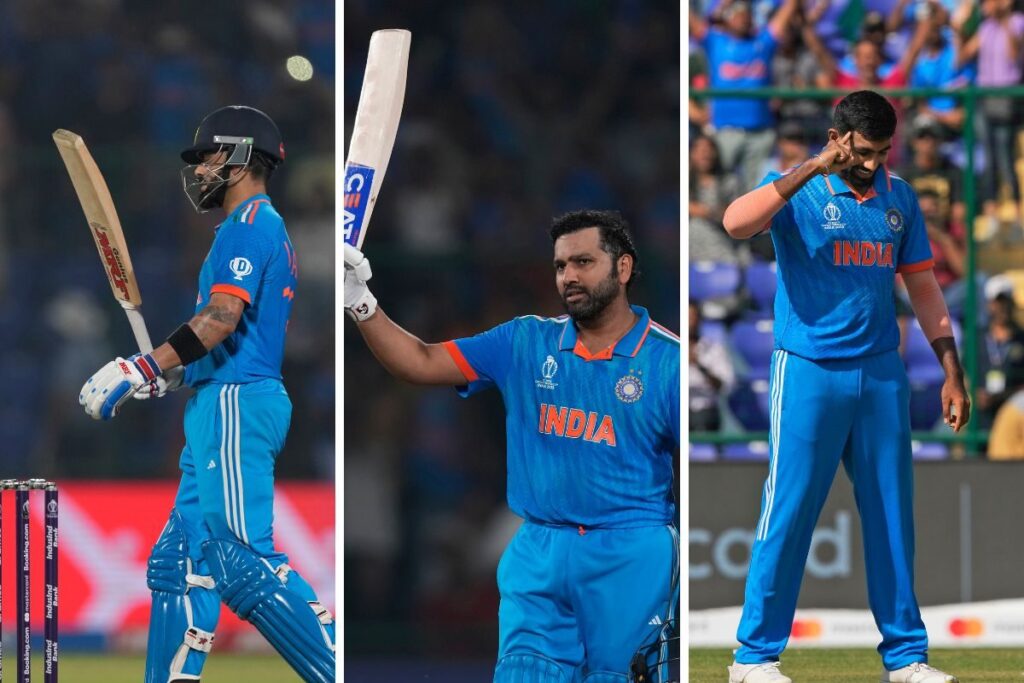 ODI World Cup 2023, Full List of Top Wicket-takers and Run-Scorers After IND vs AFG: Jasprit Bumrah and Rohit Sharma Jump into Top 10