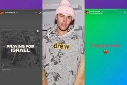 Justin Bieber Faces MAJOR Backlash for Writing 'Praying For Israel' Over Pic of Destroyed Gaza Strip