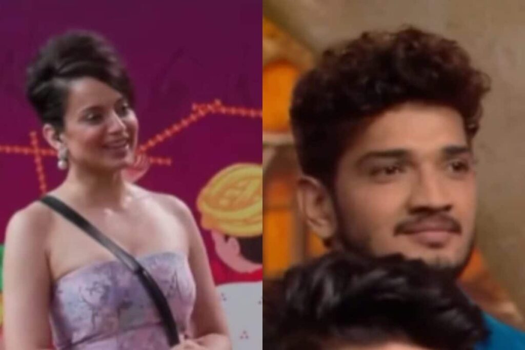 Kangana's Bigg Boss 17 Entry Leaves Munawar Faruqui Shocked; She Tells Him 'Tumhari Shakal...'