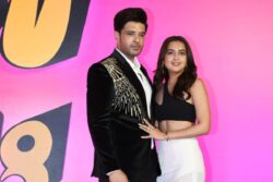 'Kaunsa Romance?': Karan Kundrra Gatecrashes Tejasswi's Interview at Thank You For Coming Screening