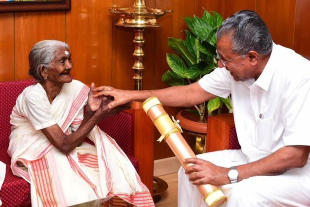 Karthyayani Amma, Oldest Learner Under Kerala's Literacy Mission Passes Away at Age 101