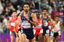 Asian Games 2023 Medallist Kartik Kumar and Defending Champion  Sanjivani Jadhav to Lead India's Charge at the Vedanta Delhi Half Marathon