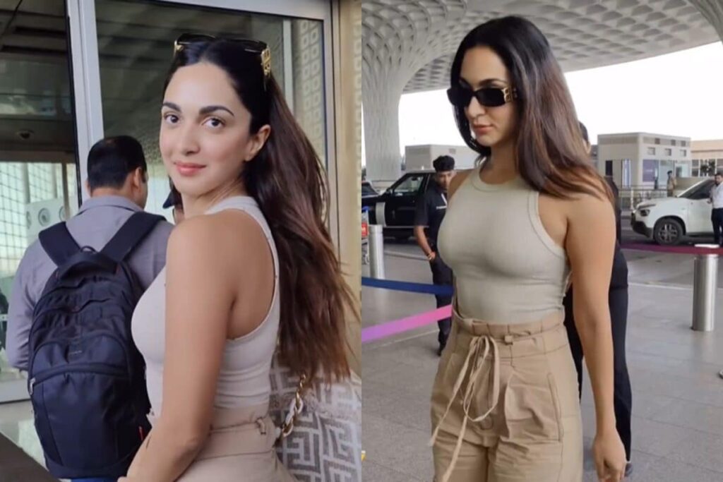 Kiara Advani Amps Up Her Airport Look In Brown Outfit, Fans Shower Love; Watch
