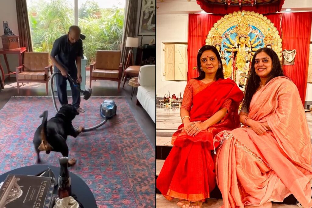 'He's Trying to Protect Us': Mahua Moitra 'Busy with Durga Puja', Her 'Jilted Ex' Misses 'Goof-Ball' Henry