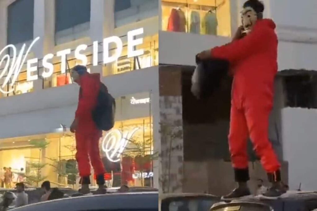 'Money Heist' in Jaipur? Viral Video Shows Man Showering Money As People Scramble to Collect It