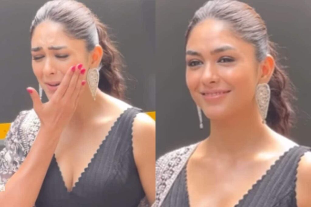Mrunal Thakur Struggles To Smile Bright For The Paps, Says 'Have A Massive Toothache'; WATCH