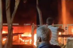 Fire Breaks Out at Plastic Waste Godown in West Delhi