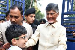 Chandrababu Naidu Walks Out of Andhra Jail After 53 Days, TDP Workers in Celebration Mode | WATCH