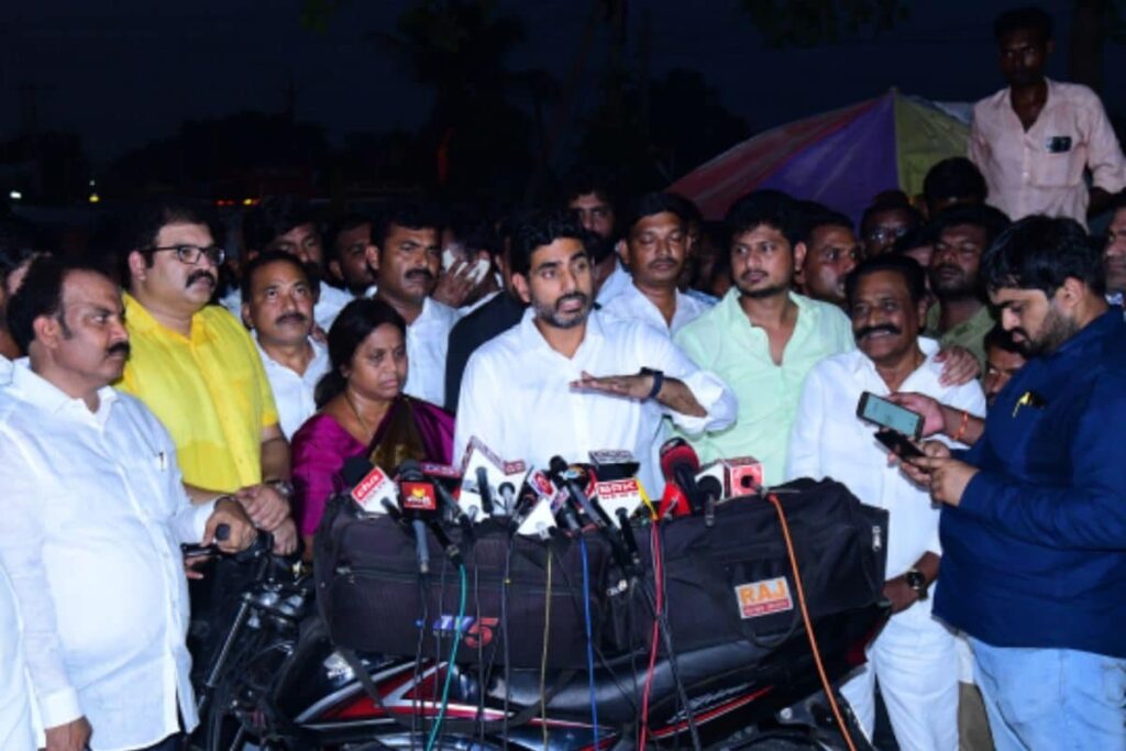 Nara Lokesh Alleges "Undeniable and Immediate Threat" to Chandrababu Naidu's Life in Jail