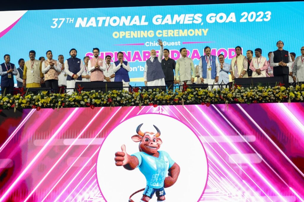 India Ready to Host Olympics in 2036, No Dearth of Sporting Talent in Country: PM Modi at National Games