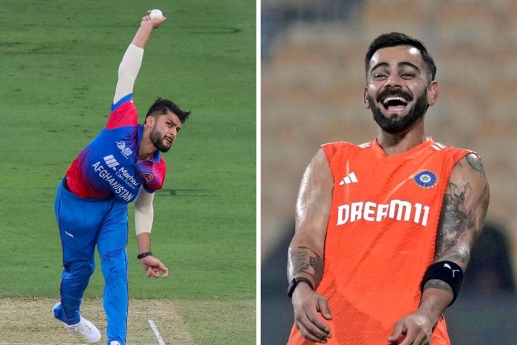 BAN vs AFG: Indian Fans Chant 'Kohli Kohli' When Naveen-Ul-Haq Steps Up to Bowl