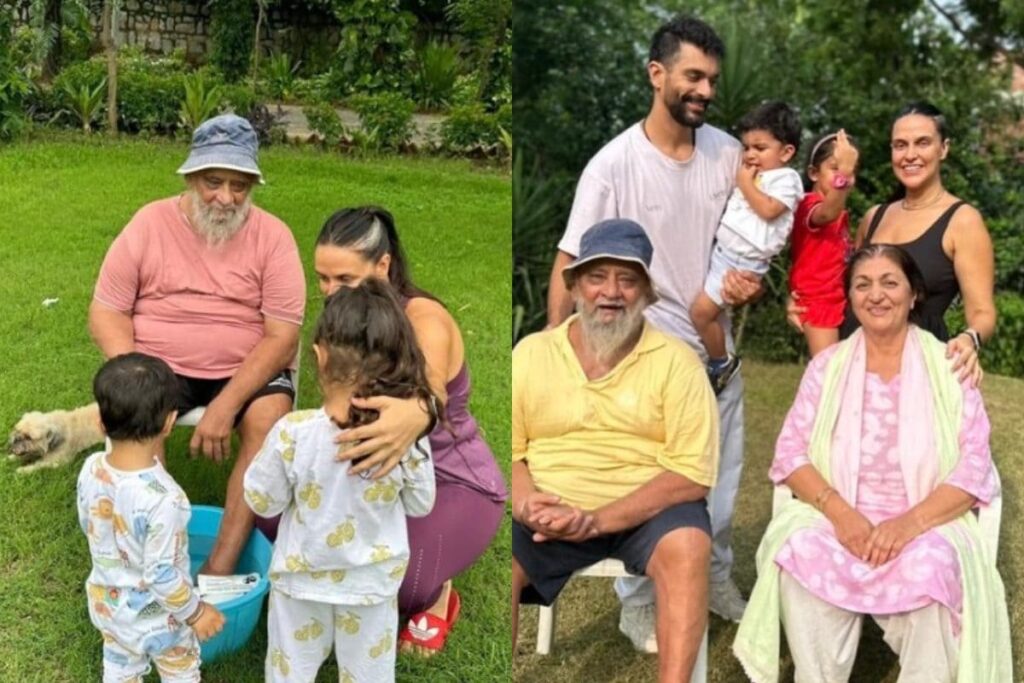 Neha Dhupia Shares Unseen Pics With Late Father-in-law Bishan Singh Bedi And Family: 'We Hold On To…’