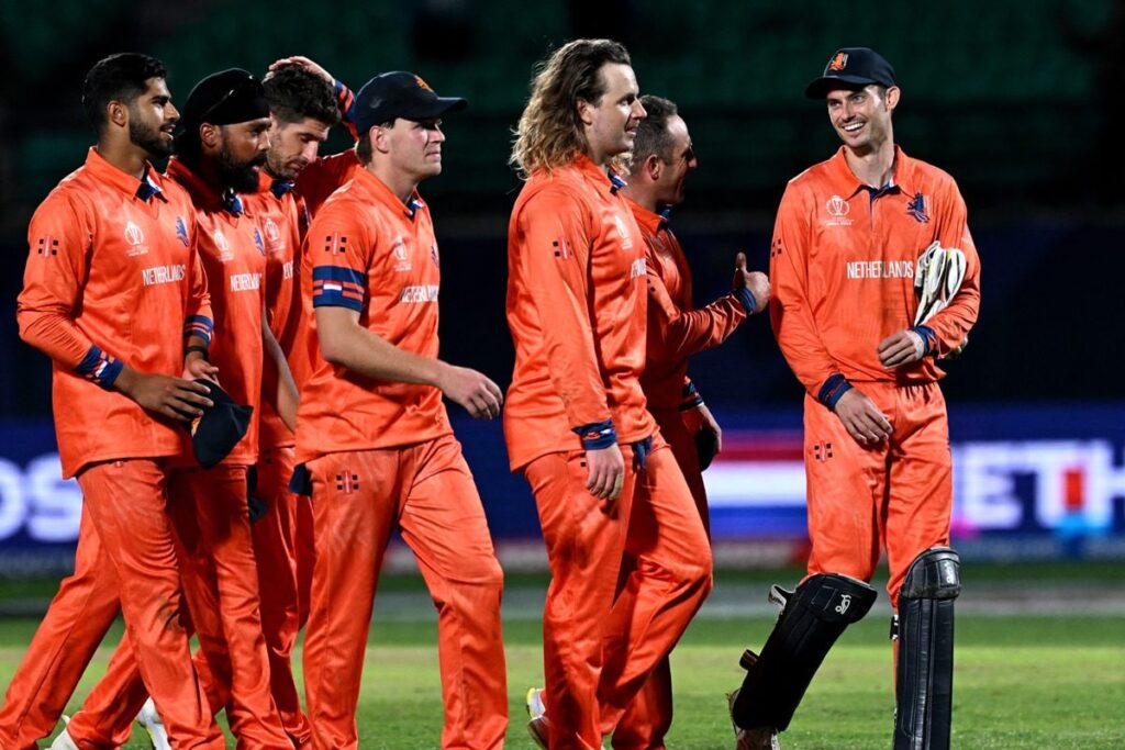 The Dutch Paint Dharamsala Orange in a Historic Night as Proteas Plunge