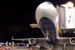 Chilling Video: Flight Tips Back At JFK Airport As Passengers Deplane