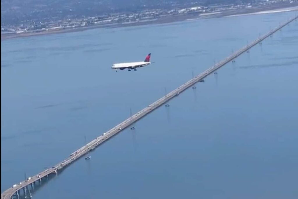This Viral Video Of A Plane Stuck Mid-Air Will Make Your Jaws Drop